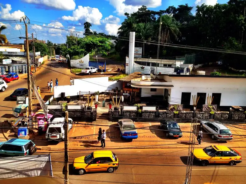 Le quartier Bastos, à Yaoundé.